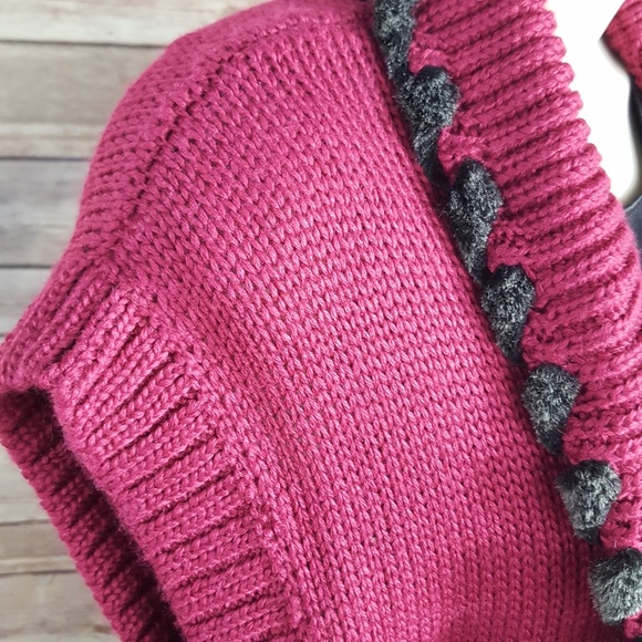 Chic-Knits open cardigan with faux fur trim - Picture 5 of 7